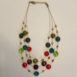 Una Alla Volta 3 strand necklace.